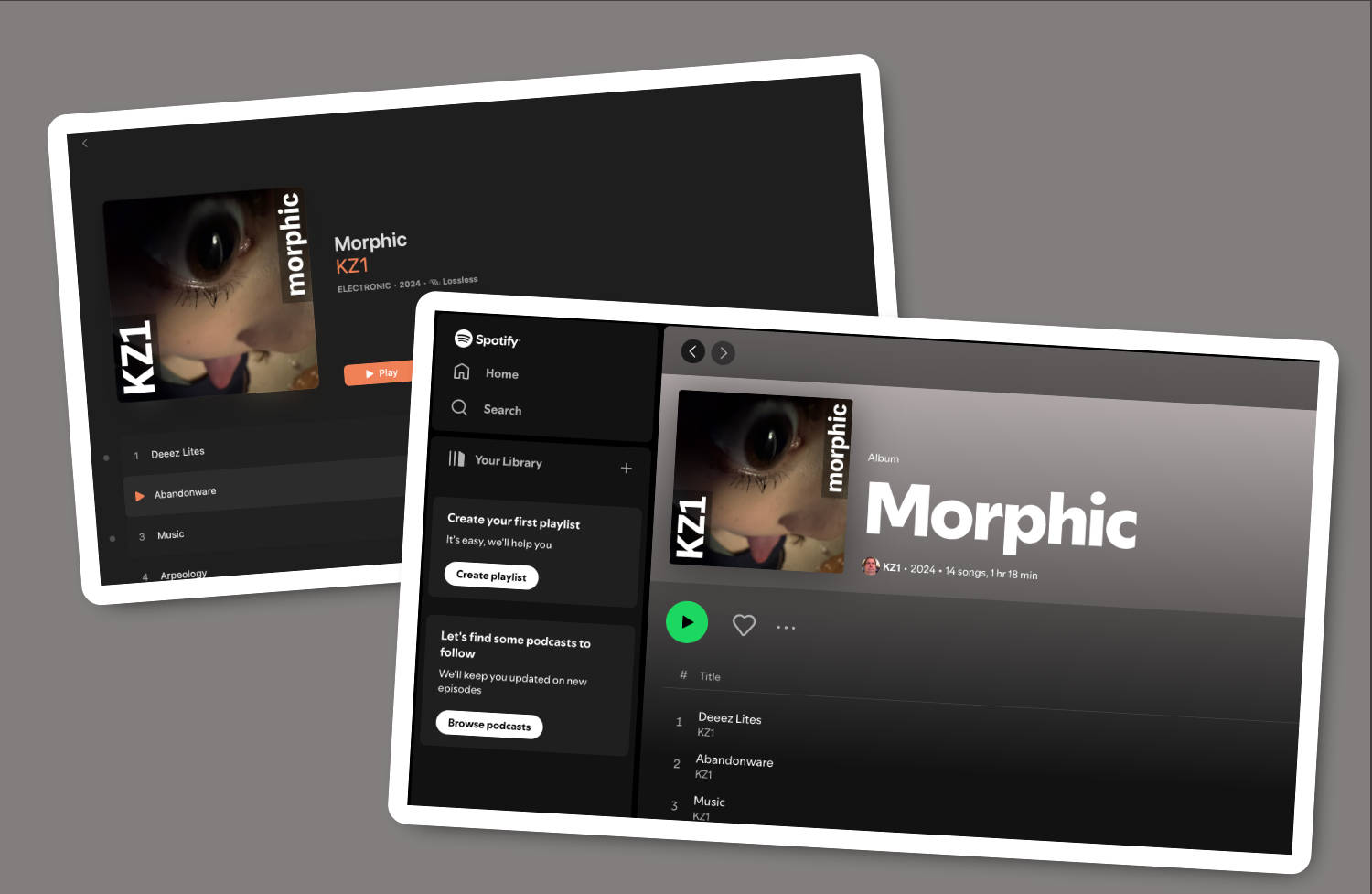 Morphic album released today